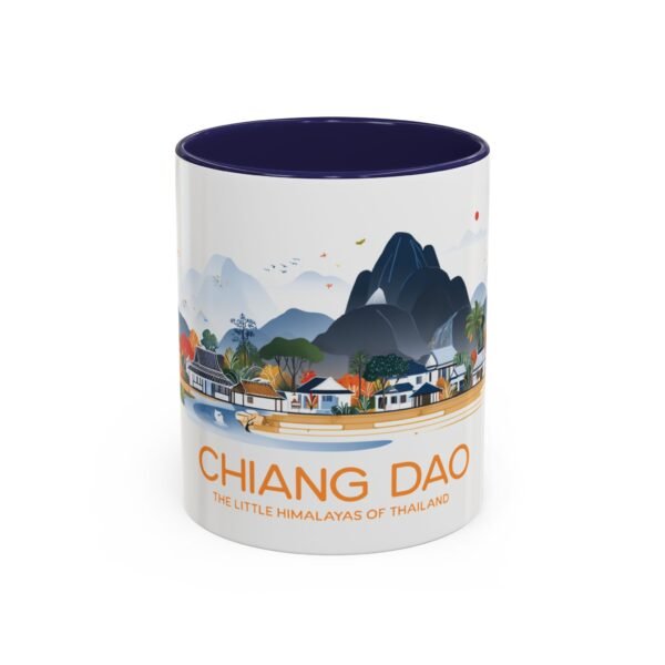 Chiang Dao Thailand Coffee Cup, Souvenir Gift, Unique Traveler Tea Mug, Mountain Lover - Image 5
