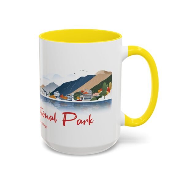 Jiuzhaigou National Park Coffee Cup, Travel Nature Lover, Wanderlust Adventure Gift, Outdoor Landscape - Image 34