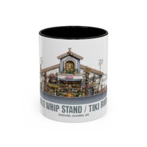Tiki Room Amusement Park Mug, Famous Theme Park Souvenir, Novelty Ceramic Tea