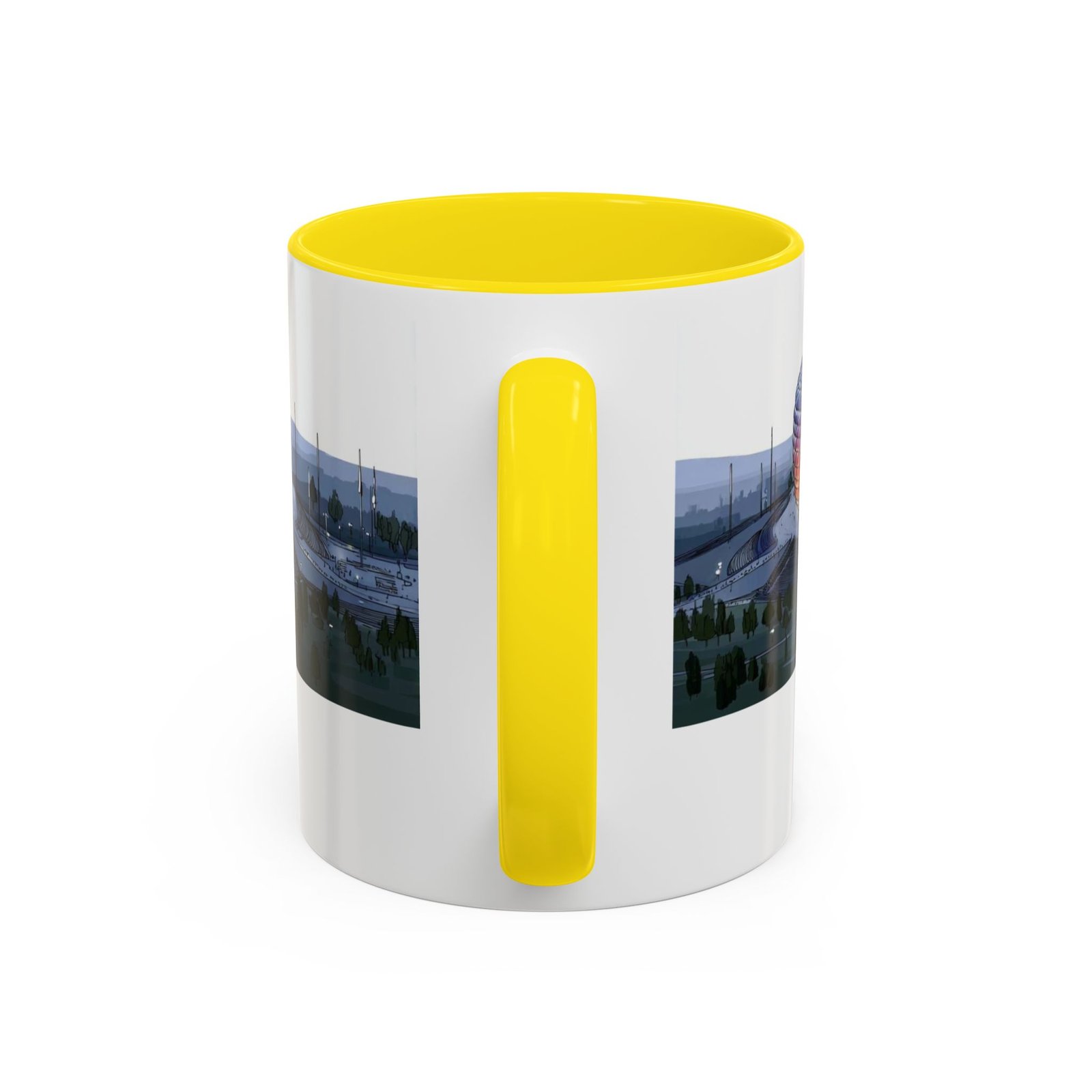 Allianz Arena Munich Coffee Mug, Vibrant Lights And Game Spirit - Image 28